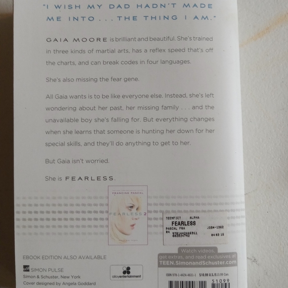 Fearless by Francine Pascal - Picture 2 of 2